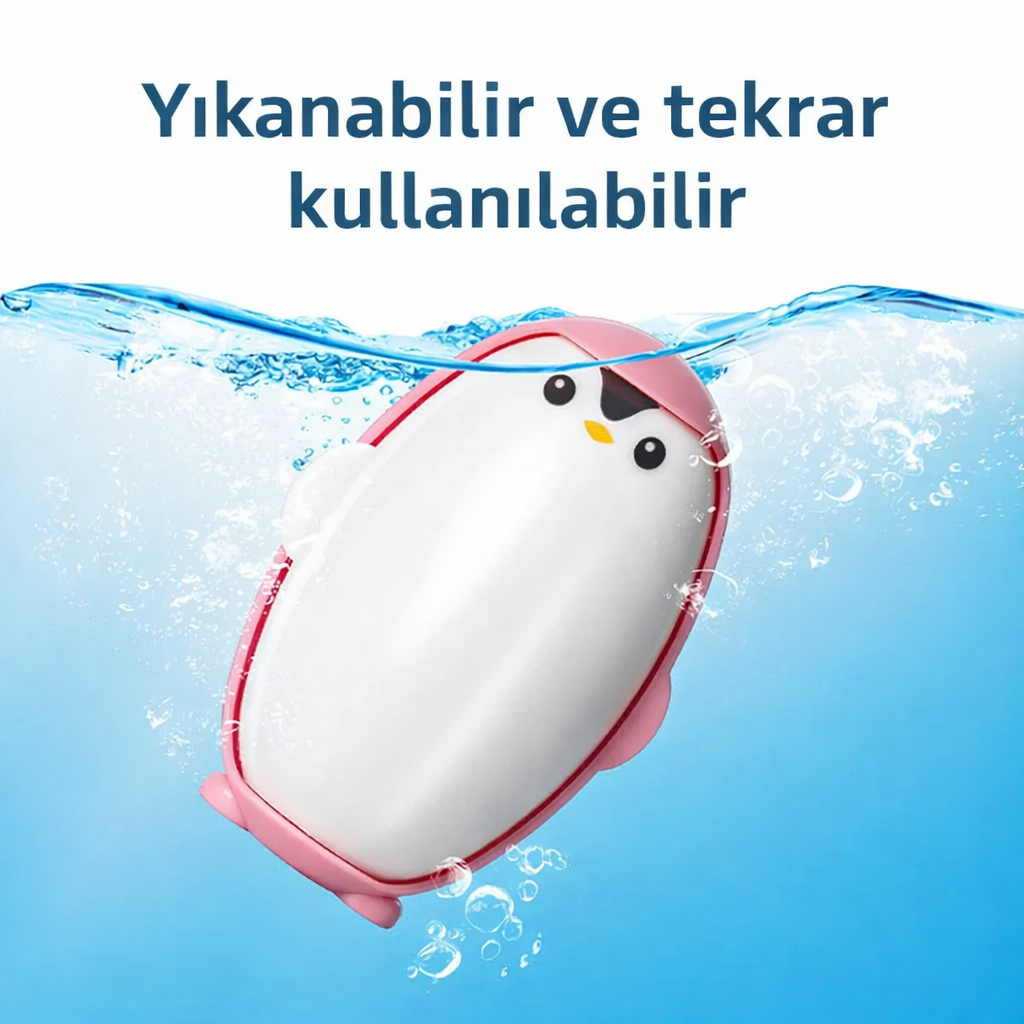 Sevimli Penguen Tüy Temizleyici Rulo